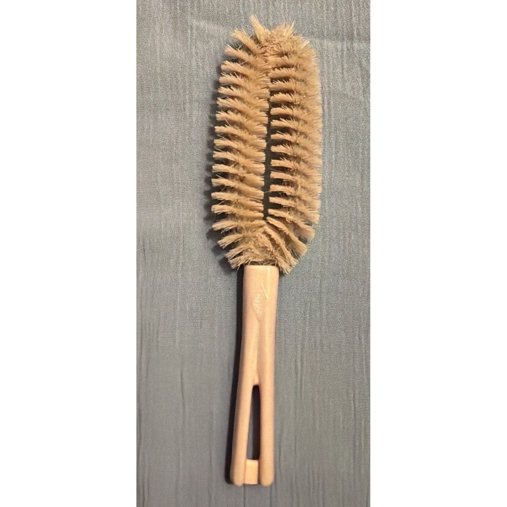 Vintage Stanley Lady‎ Catherine 10" Lint Clothes Suit Brush Pink Handle Bristles